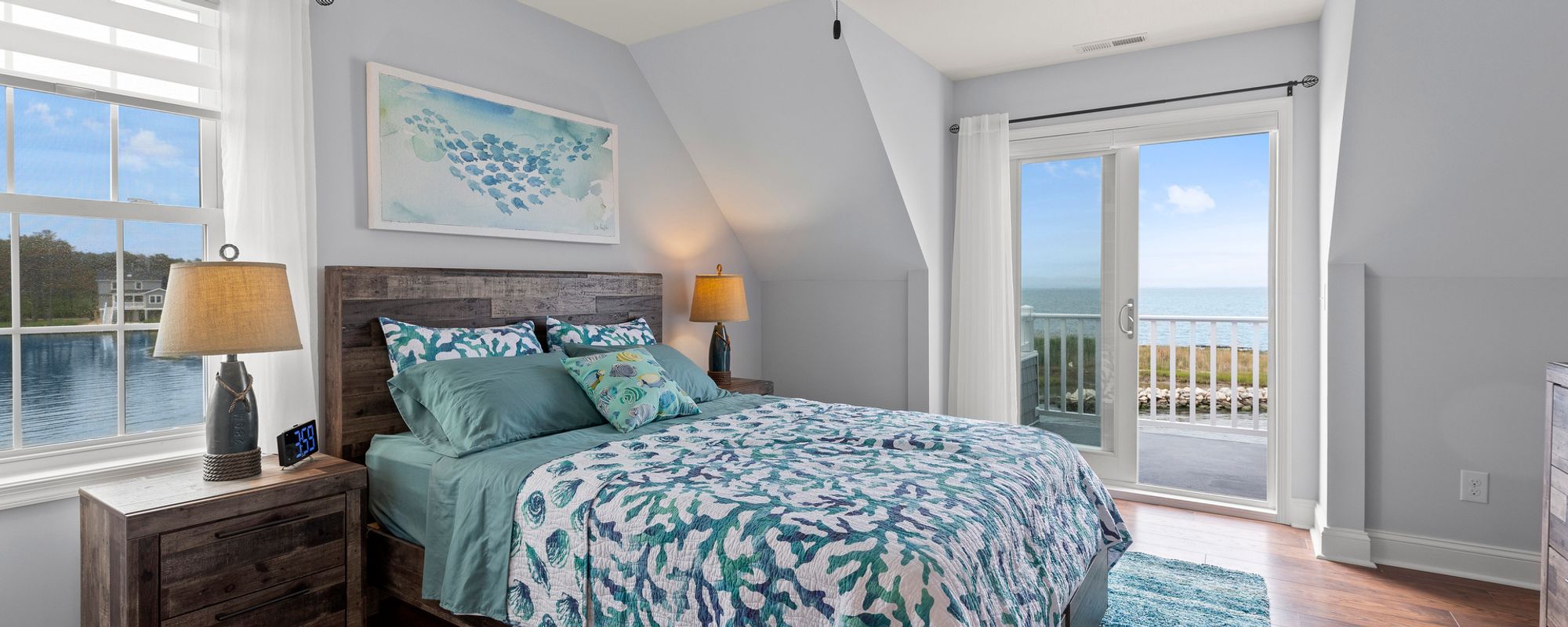 Coastal bedroom with views in Chincoteague