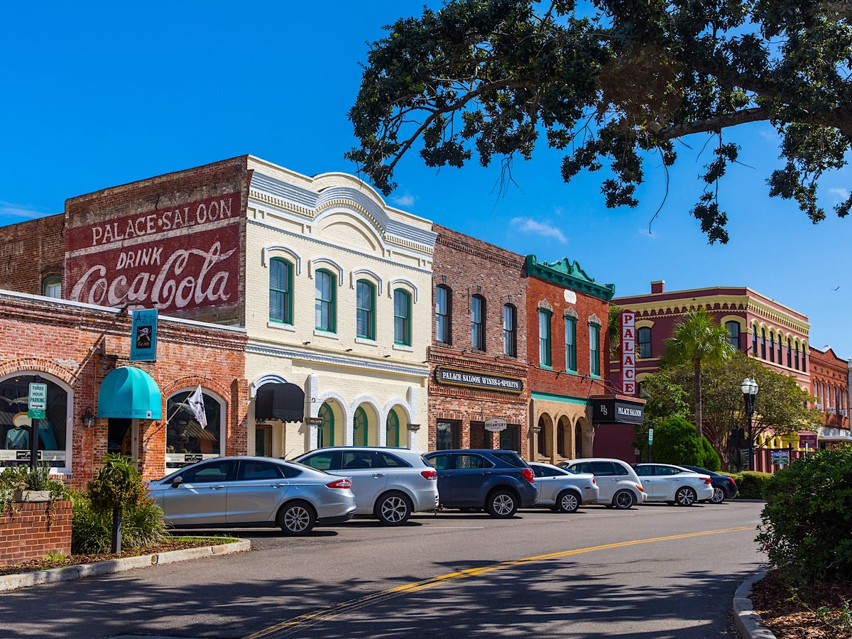 Street View of Shops in Historic Downtown Fernandina Beach Florida