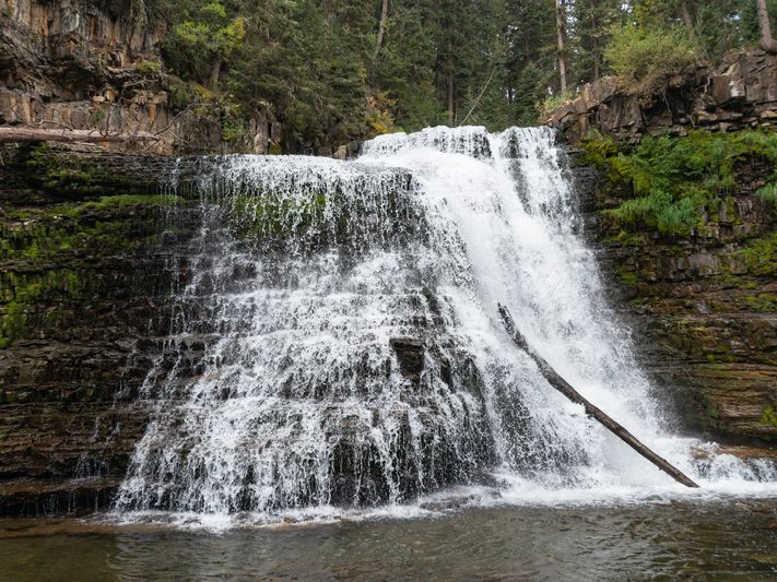 Ousel Falls Near Big Sky Montana