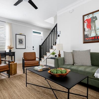 Living space in The Place to Be.