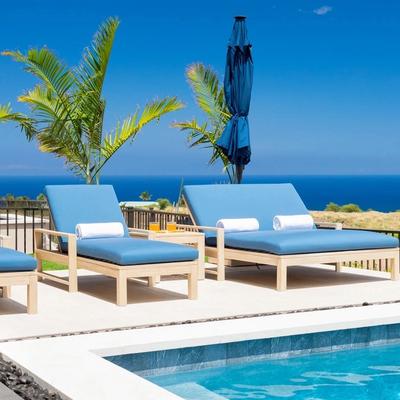 Poolside views.