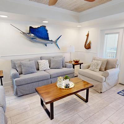 Living room in Sandpiper Cove 1152.