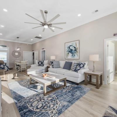 Living room in Channel Catch.