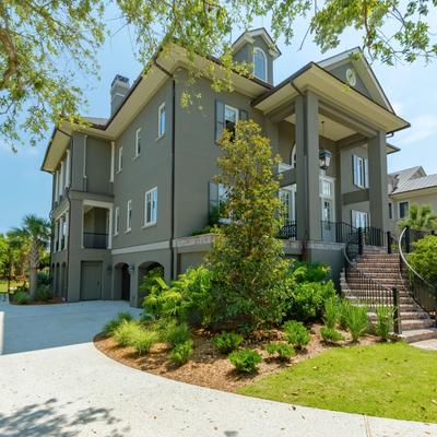 Exterior view of a Kiawah Island vacation rental home.