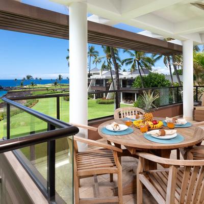 Views from the balcony.