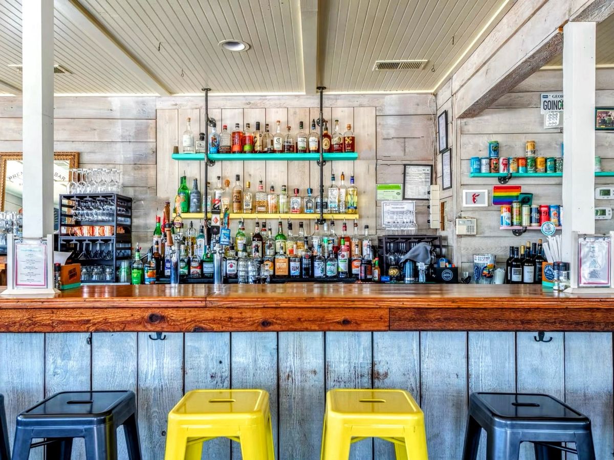 View of Bar in Tybee Island Bar and Seafood Restaurant