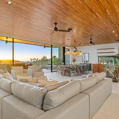 Living room in Hacienda Vista Grande.
