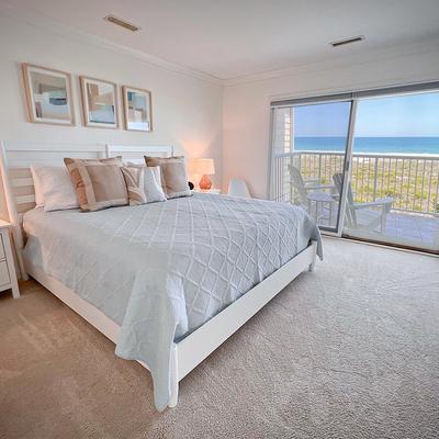 Primary bedroom in Azure Waves.