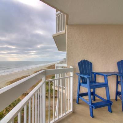 View from the balcony at Crescent Shores South - 511.