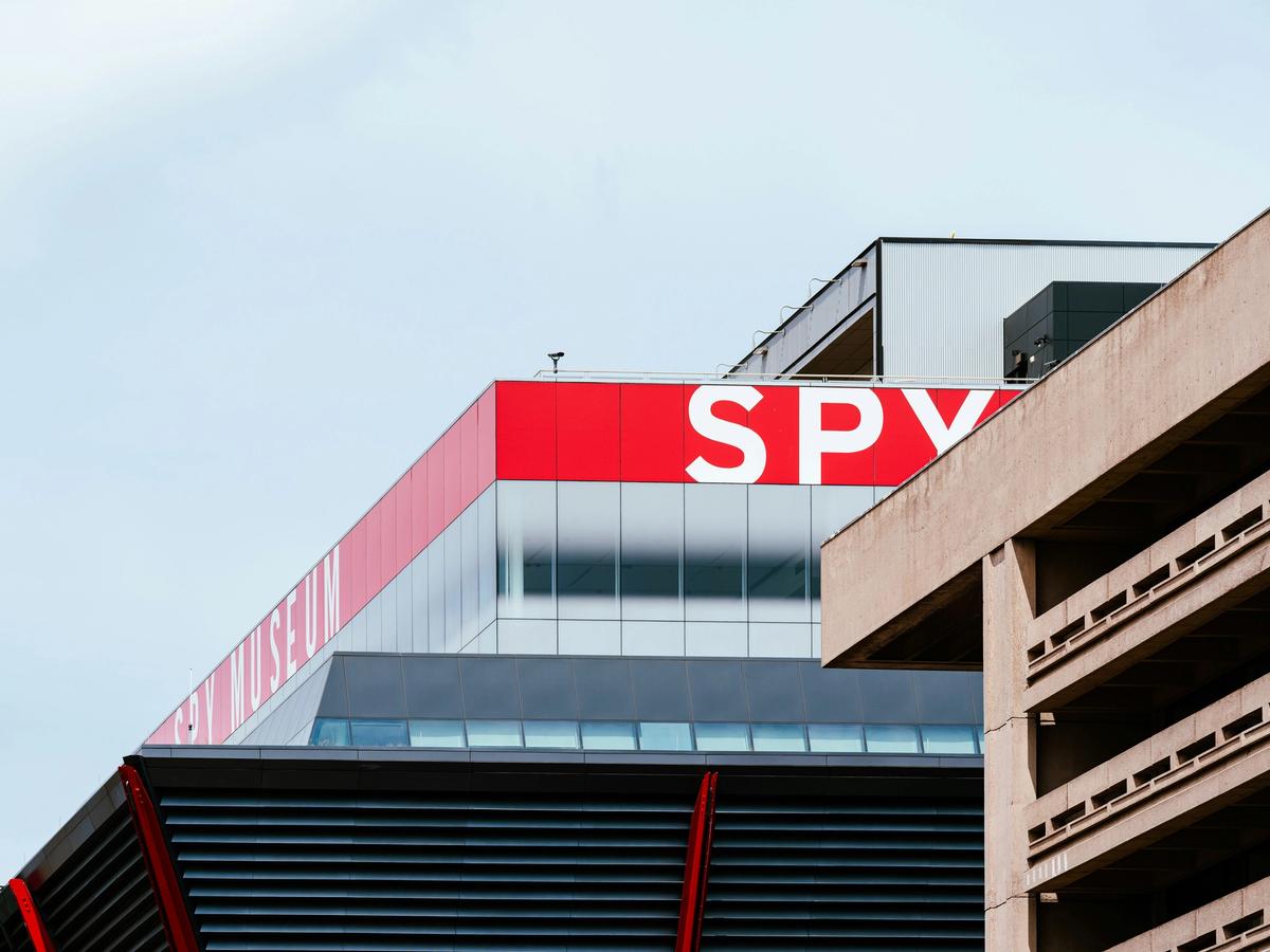 Exterior of the International Spy Museum in Washington DC