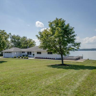 Exterior view of a Finger Lakes vacation rental.