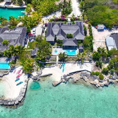 Aeria view of Ballymena.