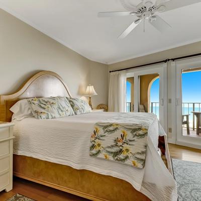 Second bedroom in 1848 Turtle Dunes with ocean views.