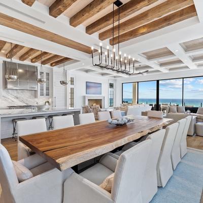 Dining Table and Kitchen