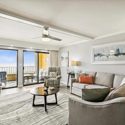 Surf Dweller Okaloosa Island Rental Living Room