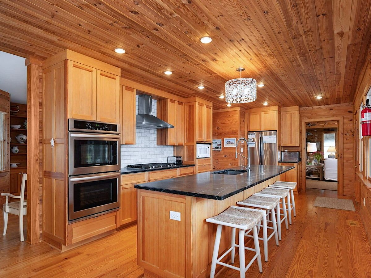 Well-Equipped Kitchen in Historic Aristocracy Outer Banks NC Vacation Rental