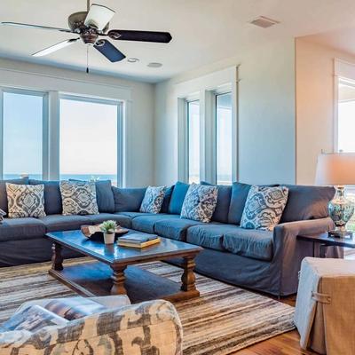 Pelican Paradise 30A Living Room