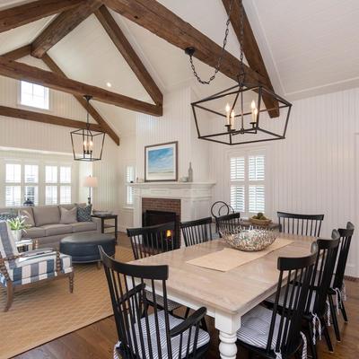 Open living space in a Martha's Vineyard vacation rental.