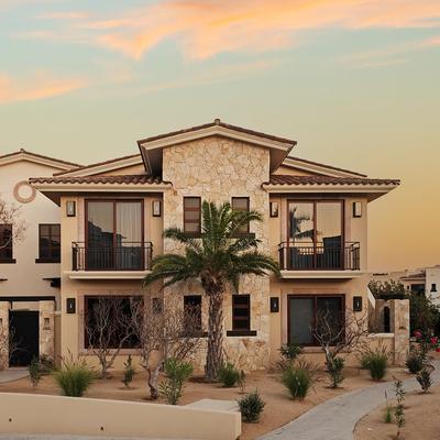 Exterior of a Los Cabos vacation rental.