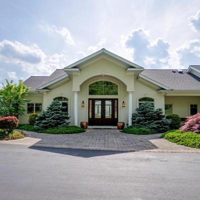 Exterior view of a Finger Lakes vacation rental.