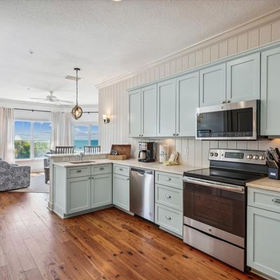 Kitchen with a view.
