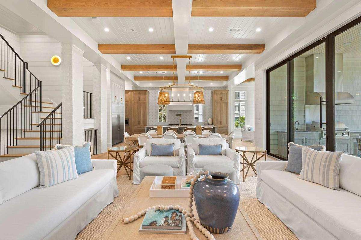 Seagrove Beach Rental Living Room