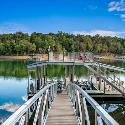 Private dock at Lake Time on Lake Hartwell.