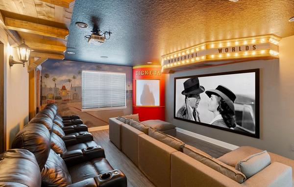 13 Amazing Vacation Rentals with Game Rooms & Home Theaters