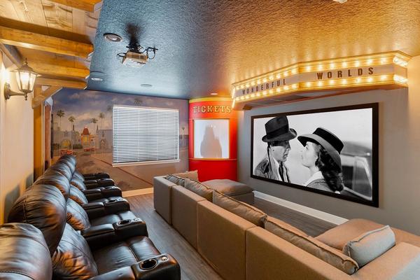 15 Amazing Vacation Rentals with Game Rooms & Home Theaters
