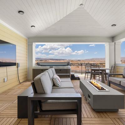 Outdoor fireplace