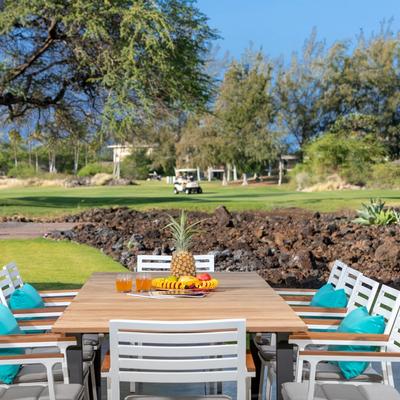 Outdoor dining.
