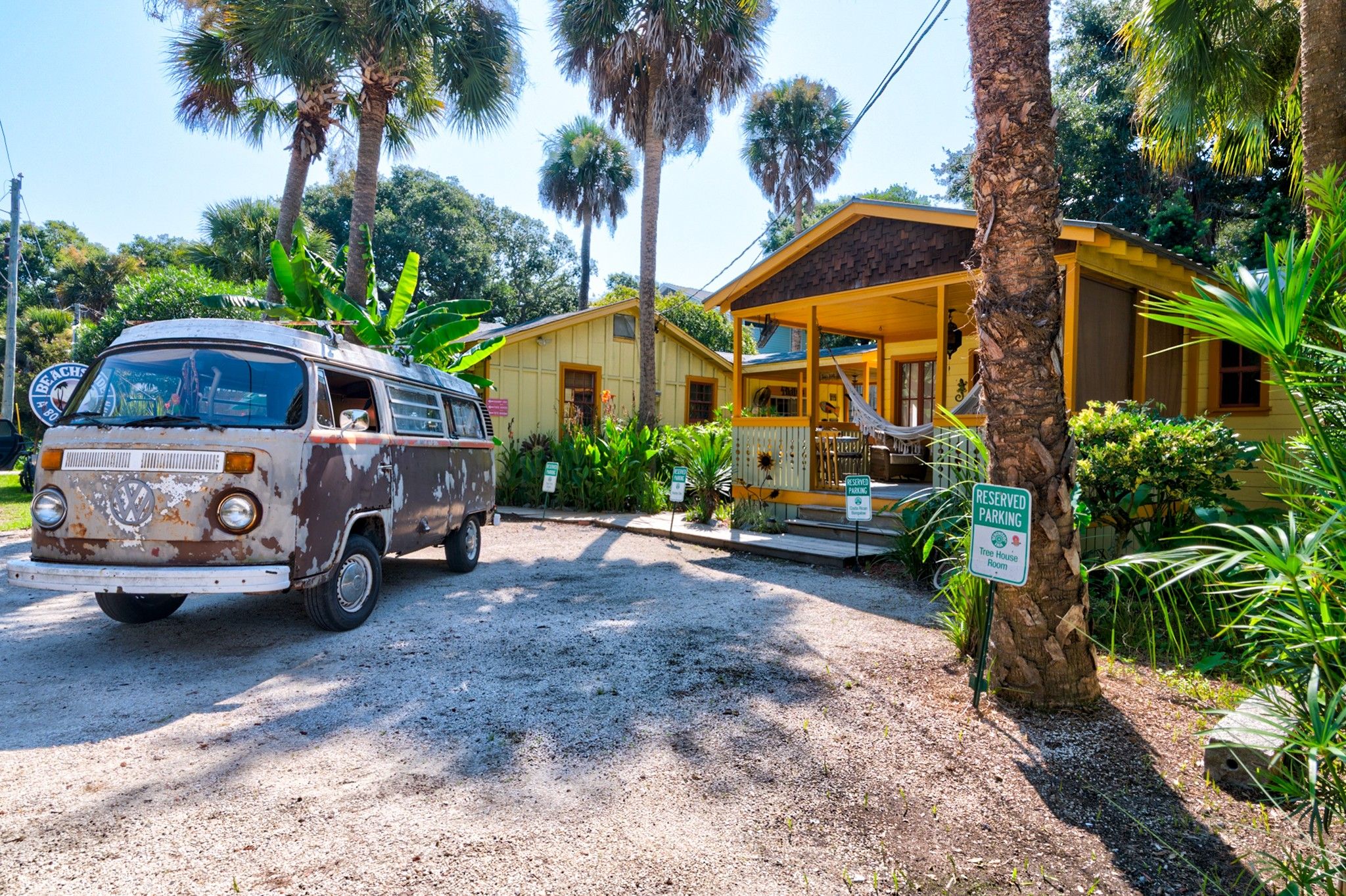 Beachside Boutique Inn blends cozy island charm with tropical surroundings, offering a colorful and inviting stay just steps from the beach.