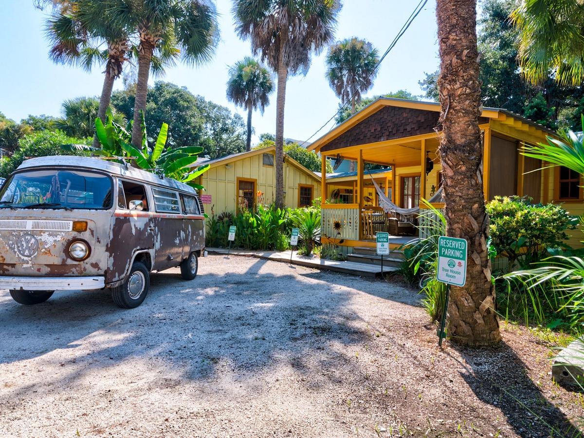 Beachside Boutique Inn blends cozy island charm with tropical surroundings, offering a colorful and inviting stay just steps from the beach.