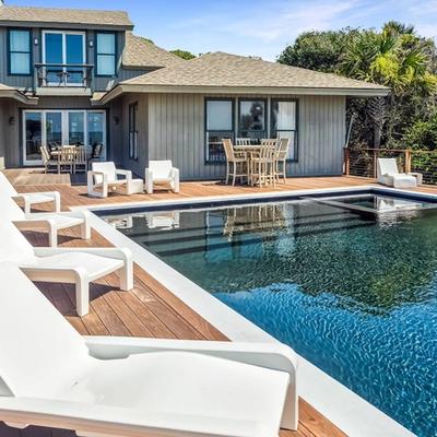 Pool and chairs