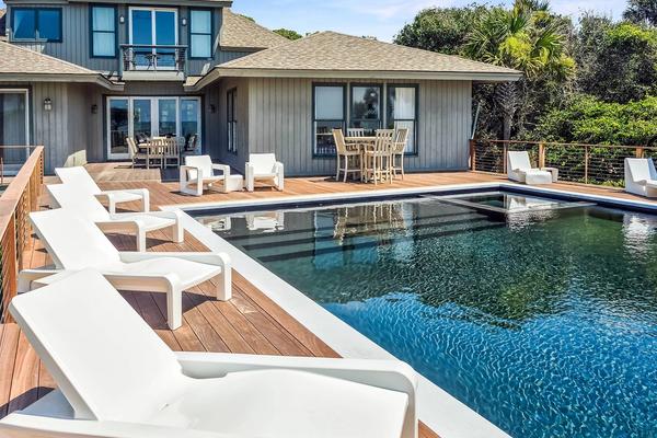 Pool and chairs