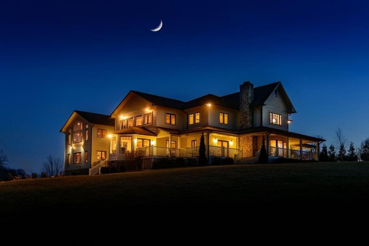Exterior view of a Boone, NC vacation rental.