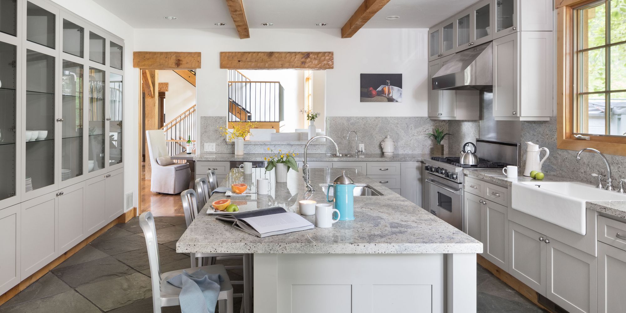 Bright kitchen in Jackson Hole vacation rental