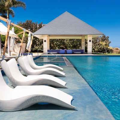 View from the pool.