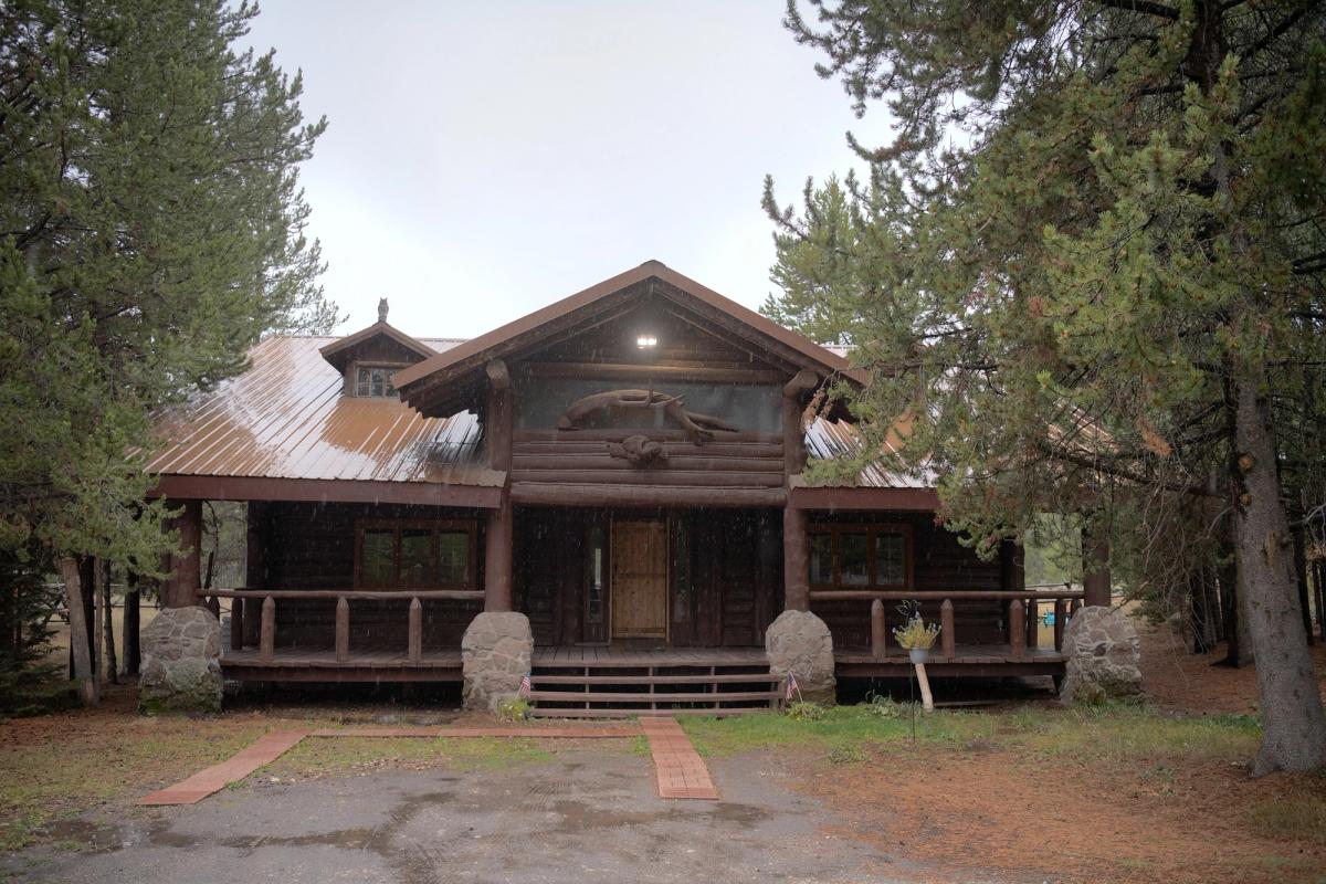 Exterior view of a West Yellowstone vacation rental.