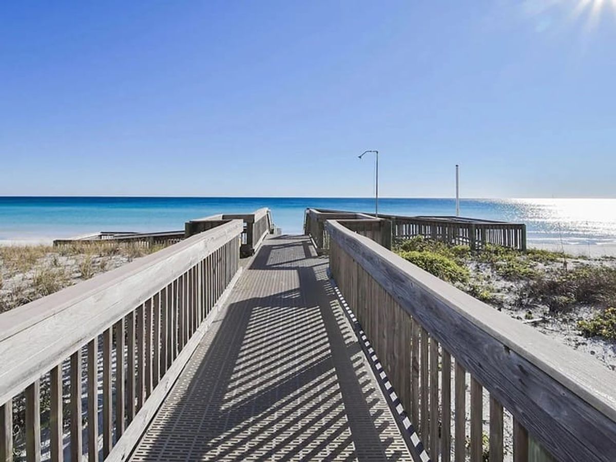 walk from Inlet Reef 301, perfect for morning beach walks or sunset views. A great spot for a relaxed Florida beach vacation.