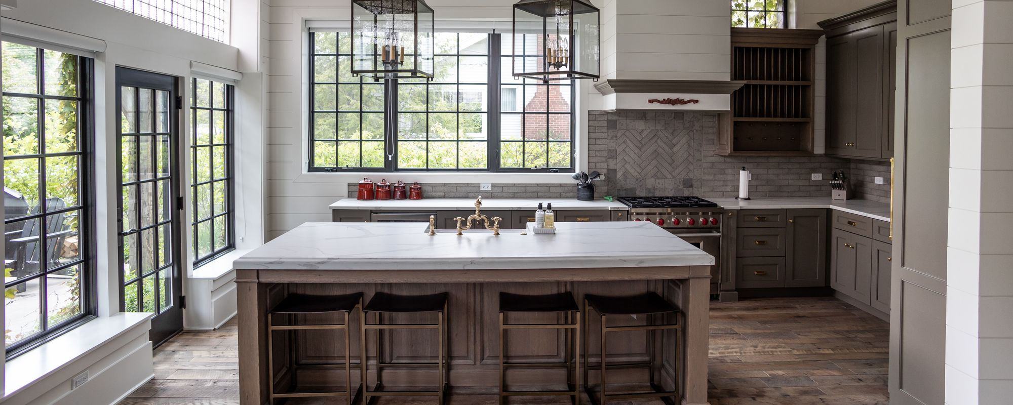 Gourmet kitchen in Southwest Michigan vacation rental