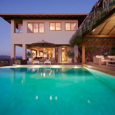 View from the pool at Royal Estates.