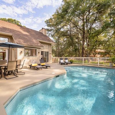 Hilton Head Island vacation rental with a private pool.