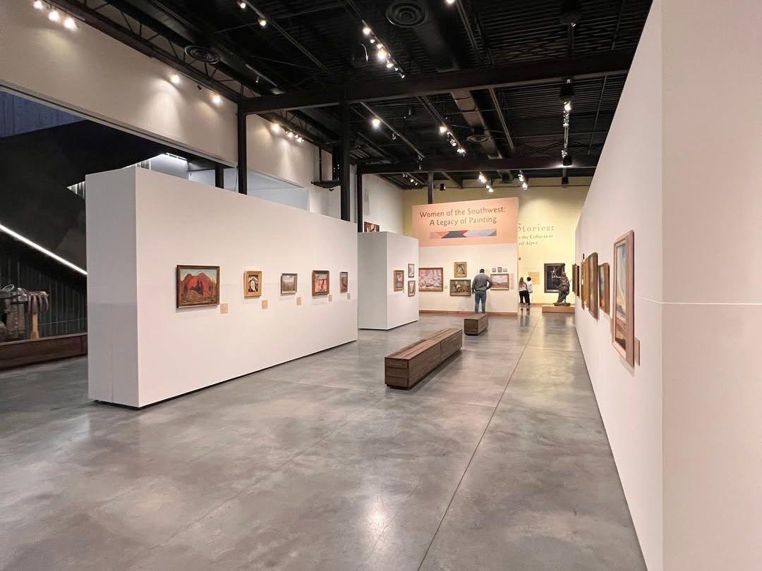 An art gallery space during Scottsdale Art Walk displays paintings and sculptures from local artists. This weekly event invites visitors to explore Old Town galleries and enjoy the city’s creative scene.
