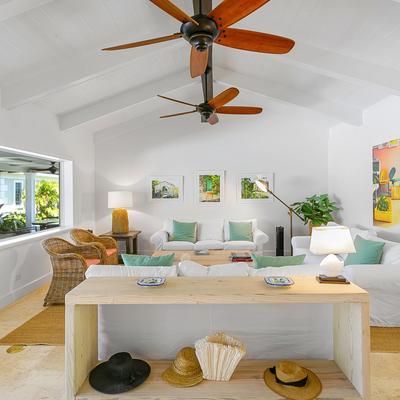 Living room in Marina House.