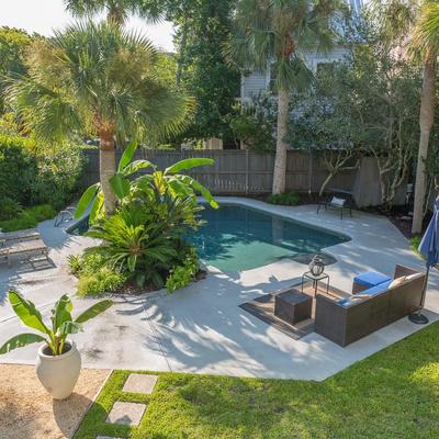 Backyard and Pool