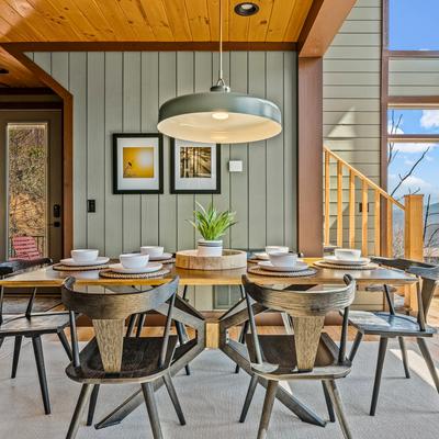 Open dining space in Casa Buena Vista.