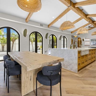 Kitchen and Island