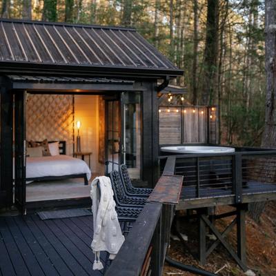 Woodland bedroom