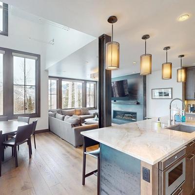Open floor plan in Trails Edge 15 - Double Cabins.